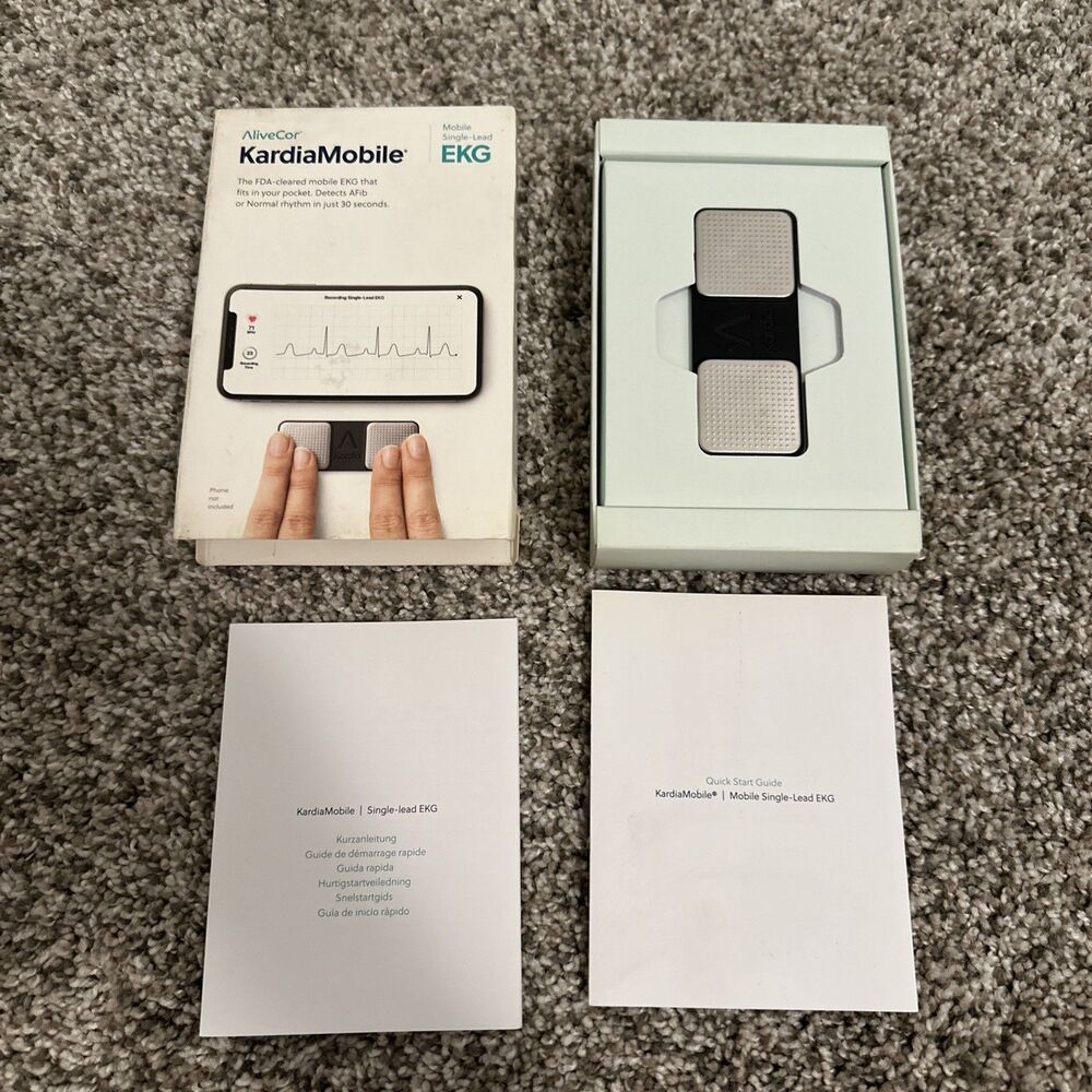 AliveCor KardiaMobile EKG Heart Monitor Single-Lead Mobile EKG